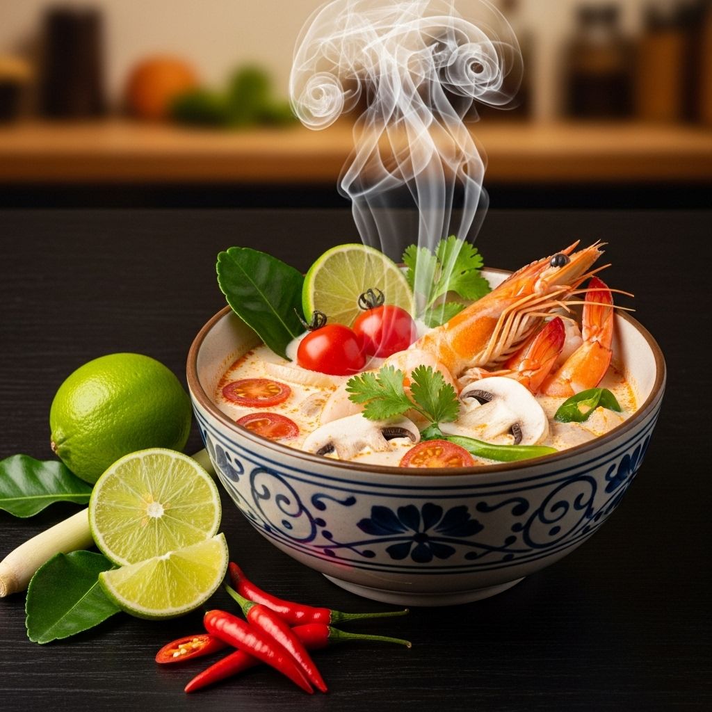 Turn humble ingredients into a silky, spice-infused broth bursting with vibrant zest.