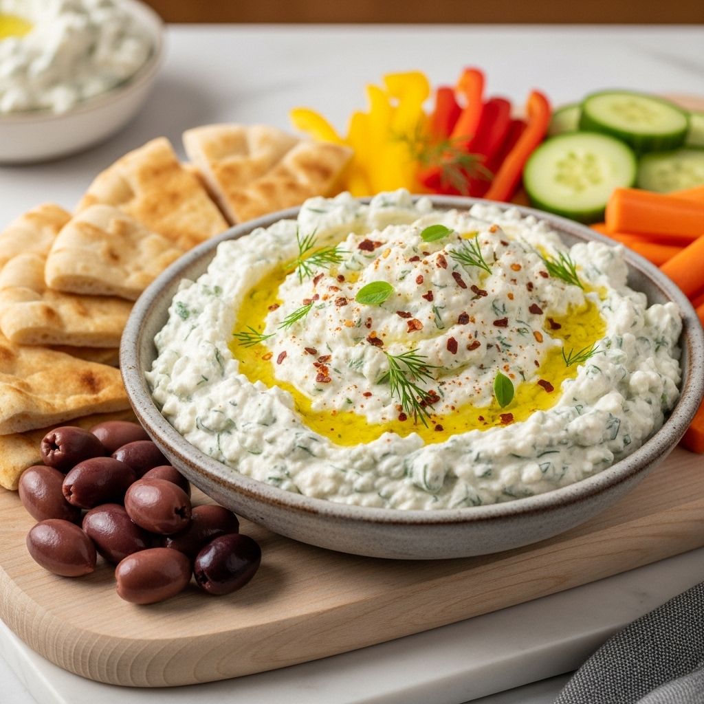 Minimal ingredients yield a velvety spread that adapts to every taste and hosting style.