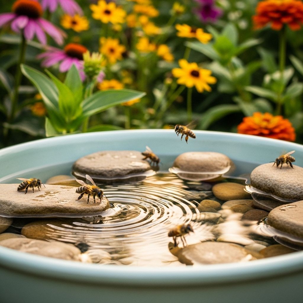 Give bees and pollinators a safe, reliable water source and transform your garden into a thriving wildlife haven.