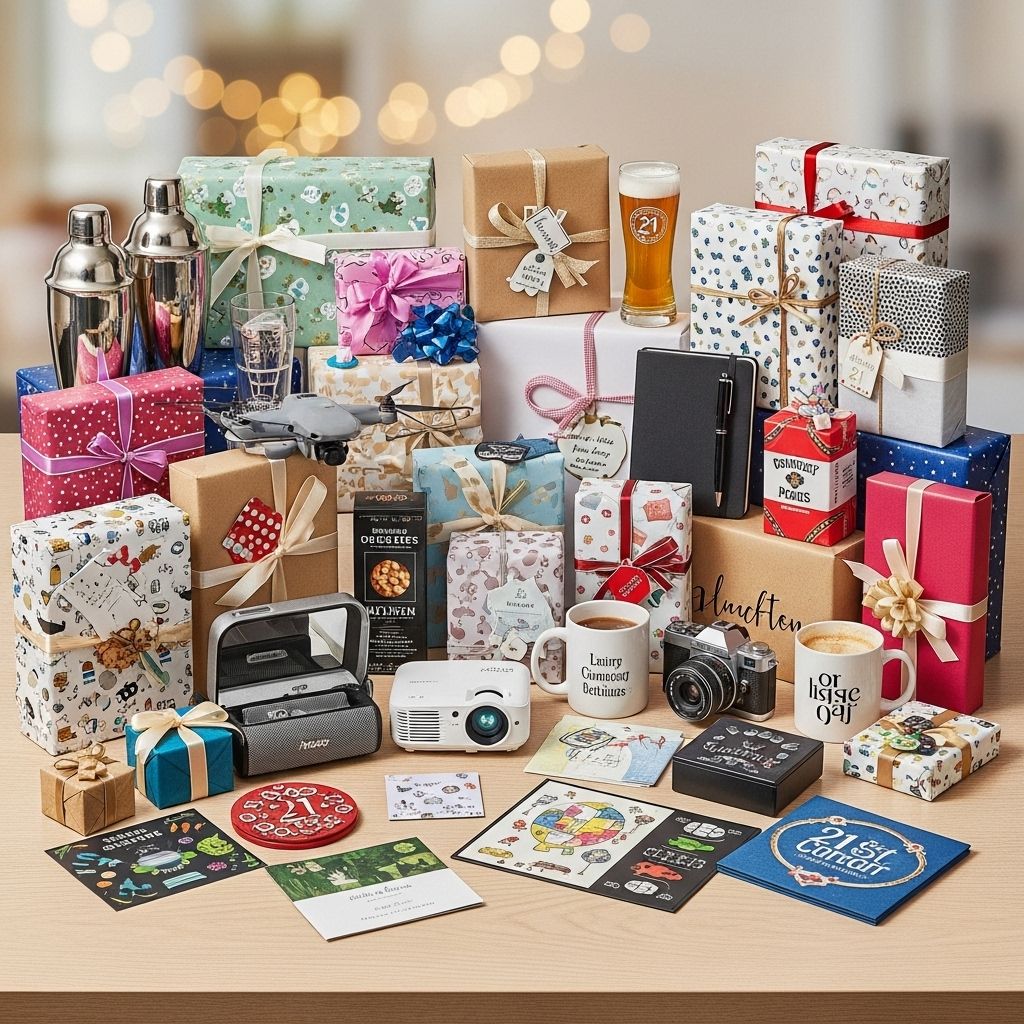 37 Creative 21st Birthday Gift Ideas for Any Newly-Legal Adult Surprise your newly-legal loved one with meaningful, stylish, and unforgettable gifts that mark their milestone 21st birthday.