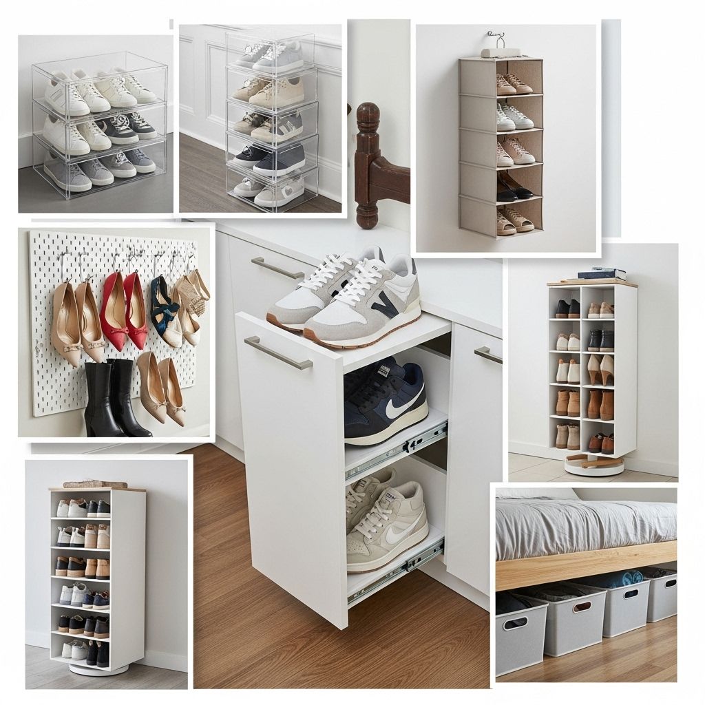 Protect footwear and declutter every room with innovative, space-saving organization.