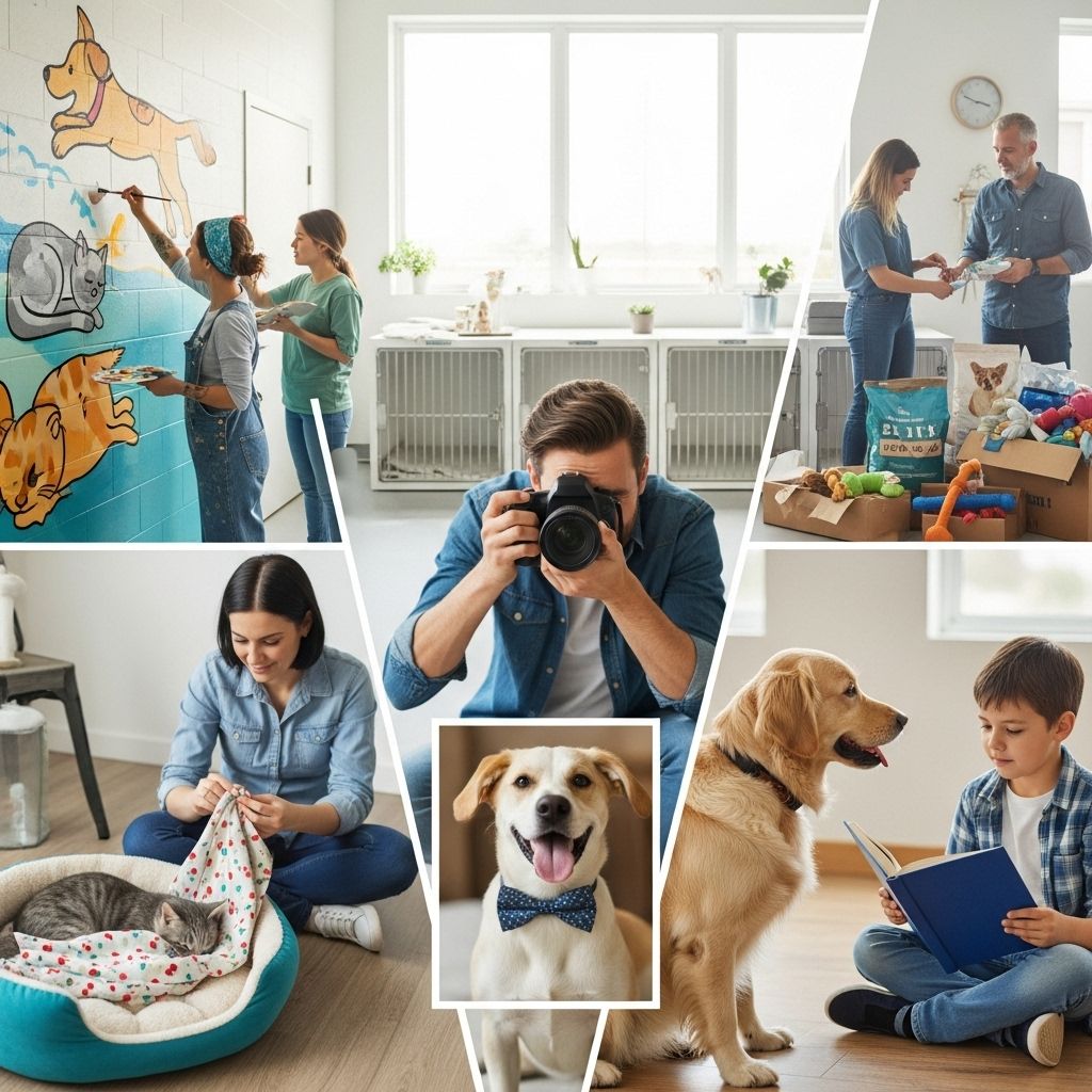 Creative Ways to Help Animal Shelters: A Comprehensive Guide Explore inventive and impactful ways individuals, families, and communities can support animal shelters and help homeless pets thrive.