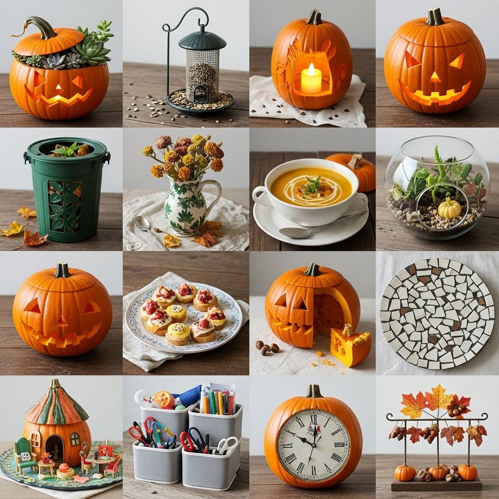 Discover responsible, innovative, and fun ways to repurpose Halloween pumpkins, reducing waste and benefiting your community and the environment.