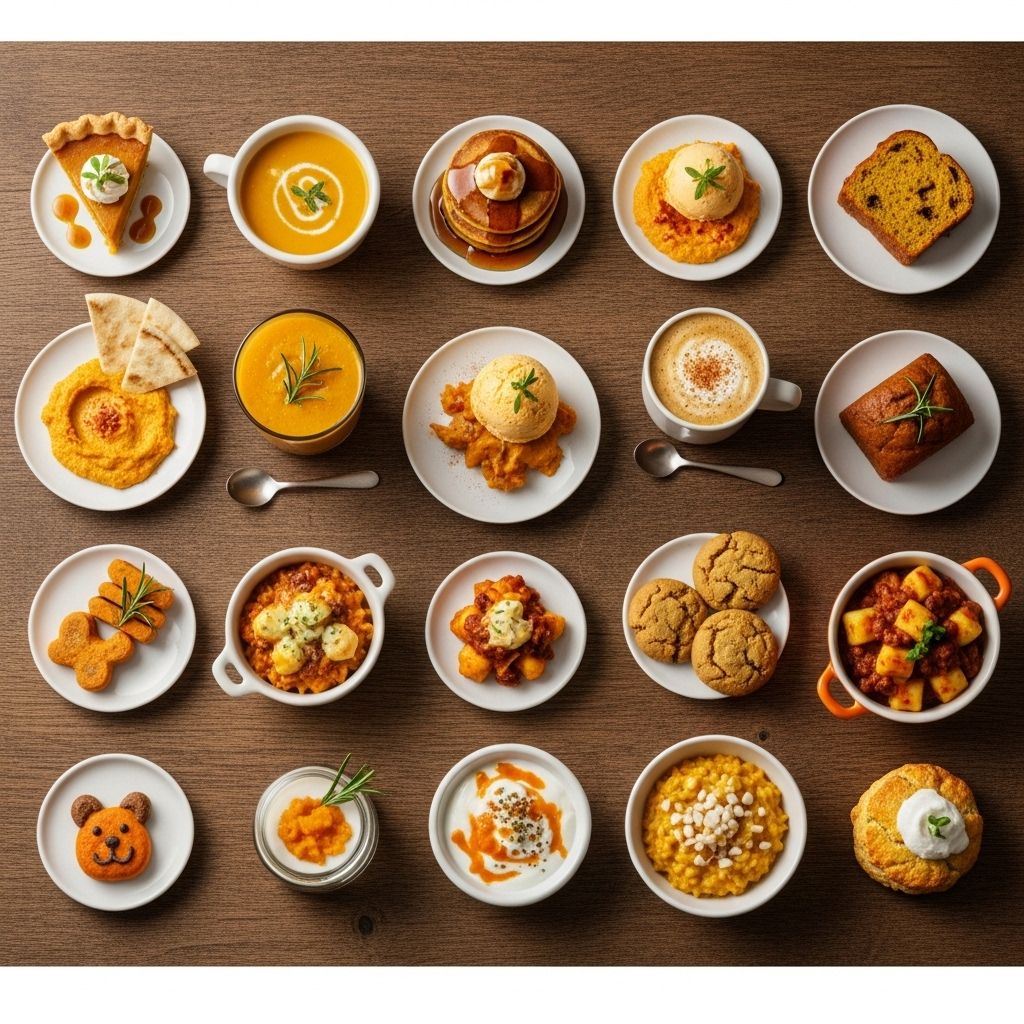 Elevate your extra squash mash into dishes bursting with autumn flavors all day long.
