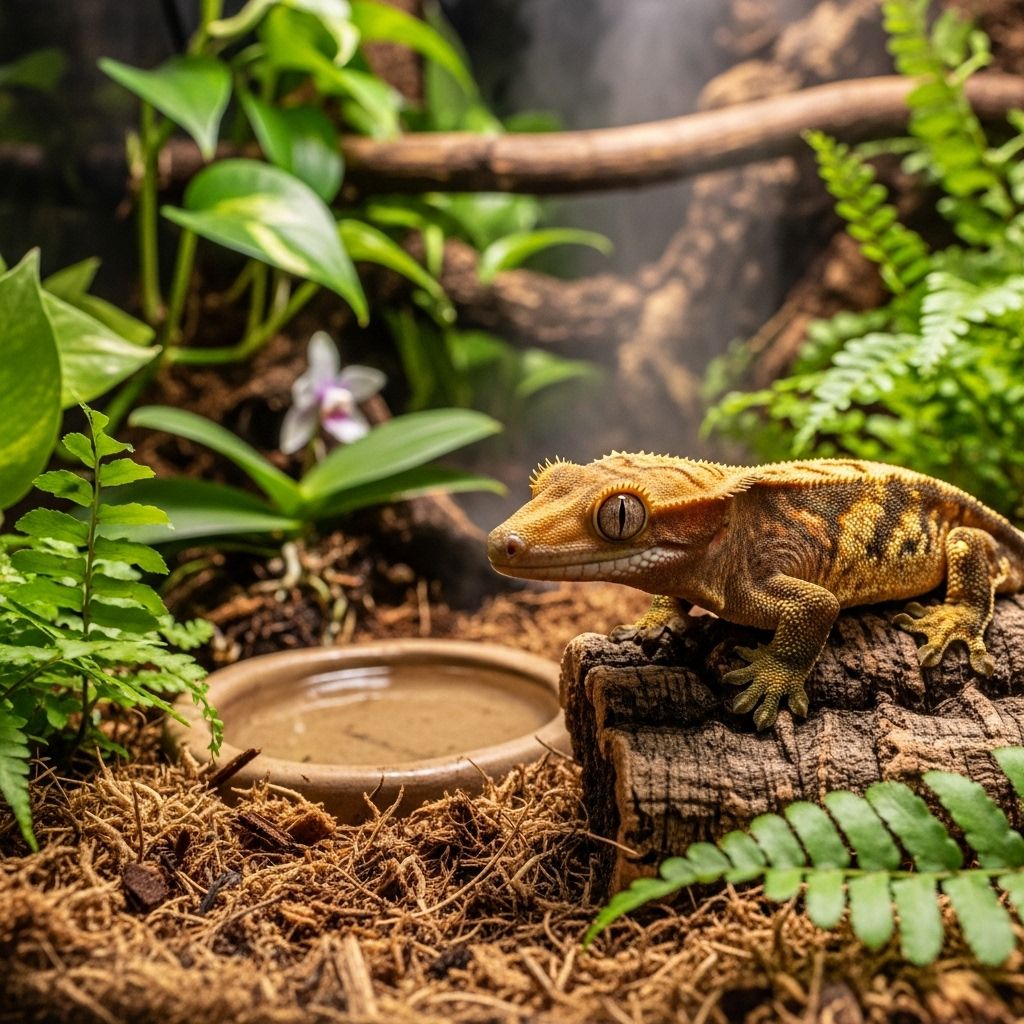 Guide to creating an ideal enclosure, balanced diet, humidity control and health checks.