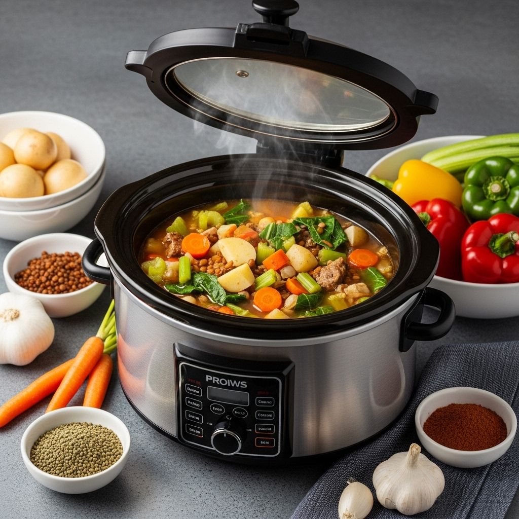 Hands-off slow cooking turns basic ingredients into hearty, comforting weeknight dinners.