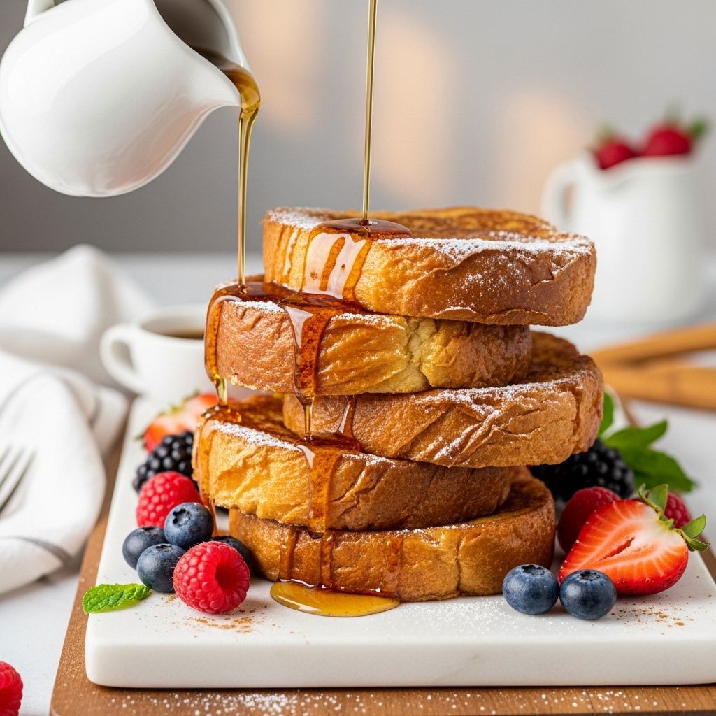 Flaky pastry soaked in sweet custard turns an ordinary morning into a decadent treat.