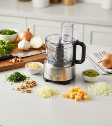 Effortless small-batch prep frees up counter space and streamlines everyday cooking.