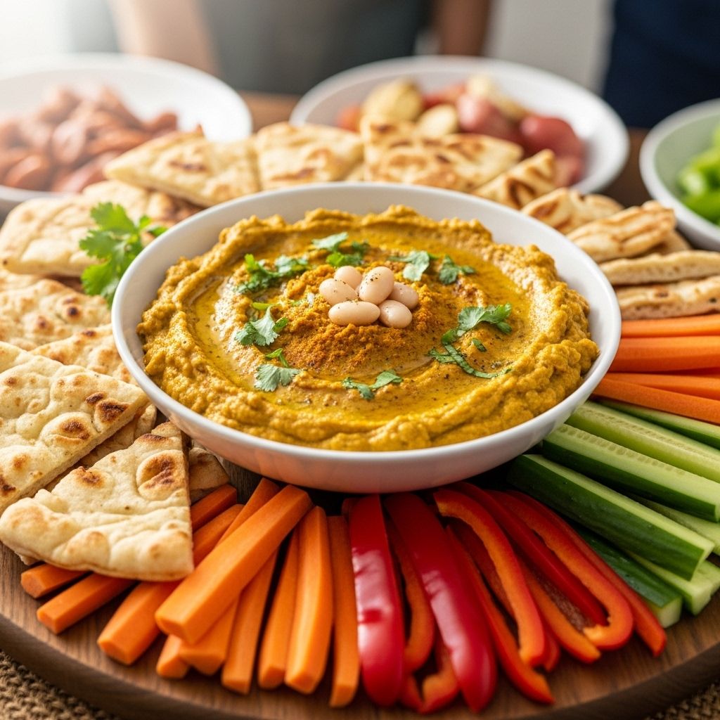Make this creamy, bold-flavored curried white bean dip in just minutes—a perfect snack, party dip, or sandwich spread.