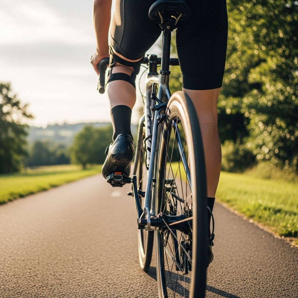 Gentle pedal strokes keep synovial fluid flowing, supporting smooth flexibility.