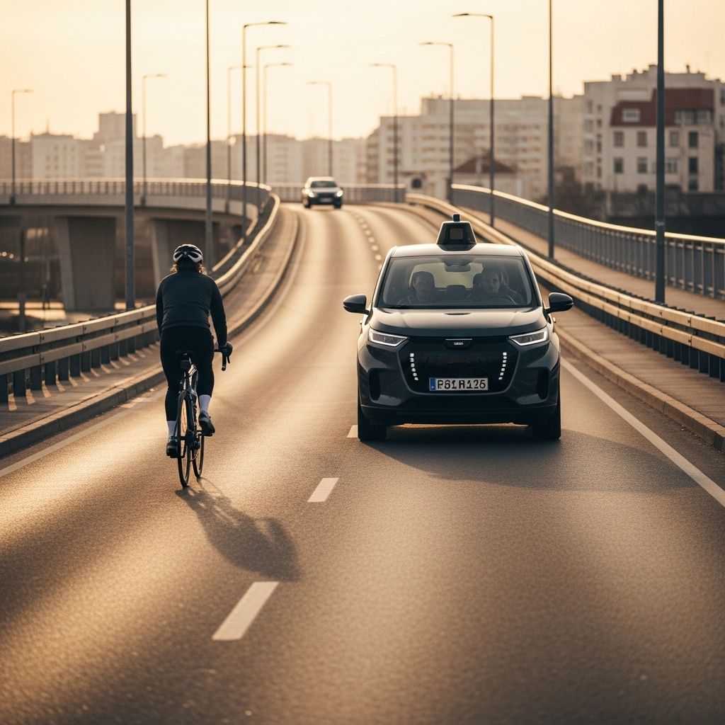 Can Cyclists and Self-Driving Cars Coexist? Weighing the Promise and the Peril Exploring the risks, challenges, and future of shared roads between autonomous vehicles and cyclists in our cities.