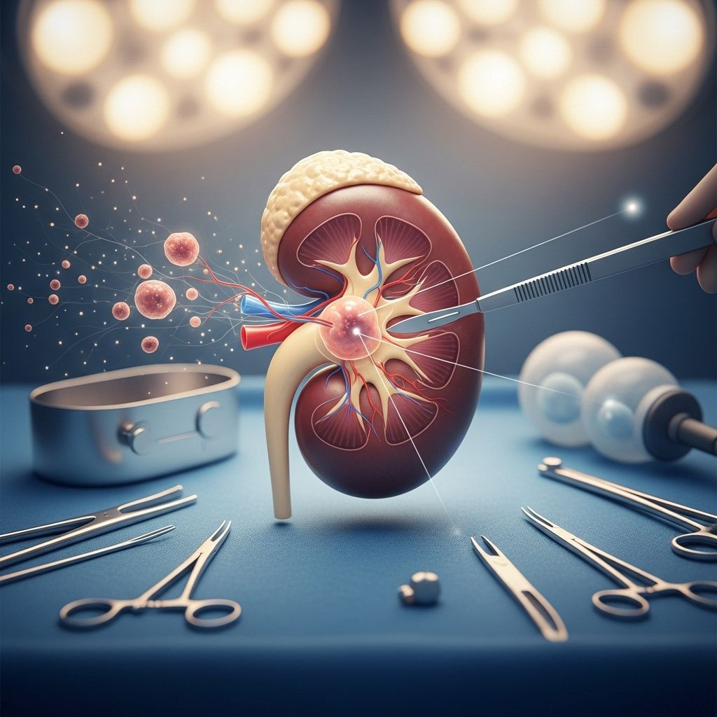 Learn about cytoreductive nephrectomy, a kidney cancer surgery aimed at reducing tumor burden and improving outcomes for metastatic cases.