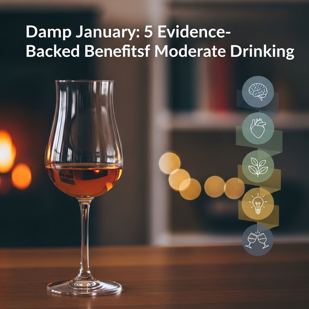 Damp January: A Mindful Alternative to Dry January Conscious sipping habits create improvements in sleep, focus, and overall well-being.