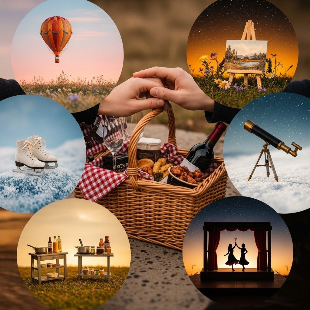 61 Creative, Fun, and Romantic Date Ideas for Couples Discover new ways to add laughter, excitement, and heartfelt moments to your shared time.