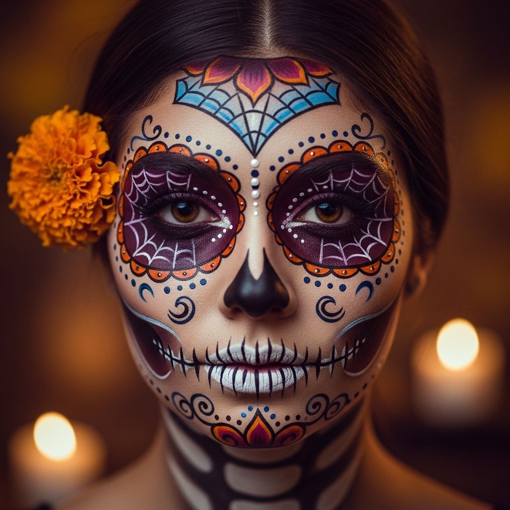 Discover vibrant, intricate, and easy Día de los Muertos makeup ideas, expert tips, and must-have products for sugar skull transformations.