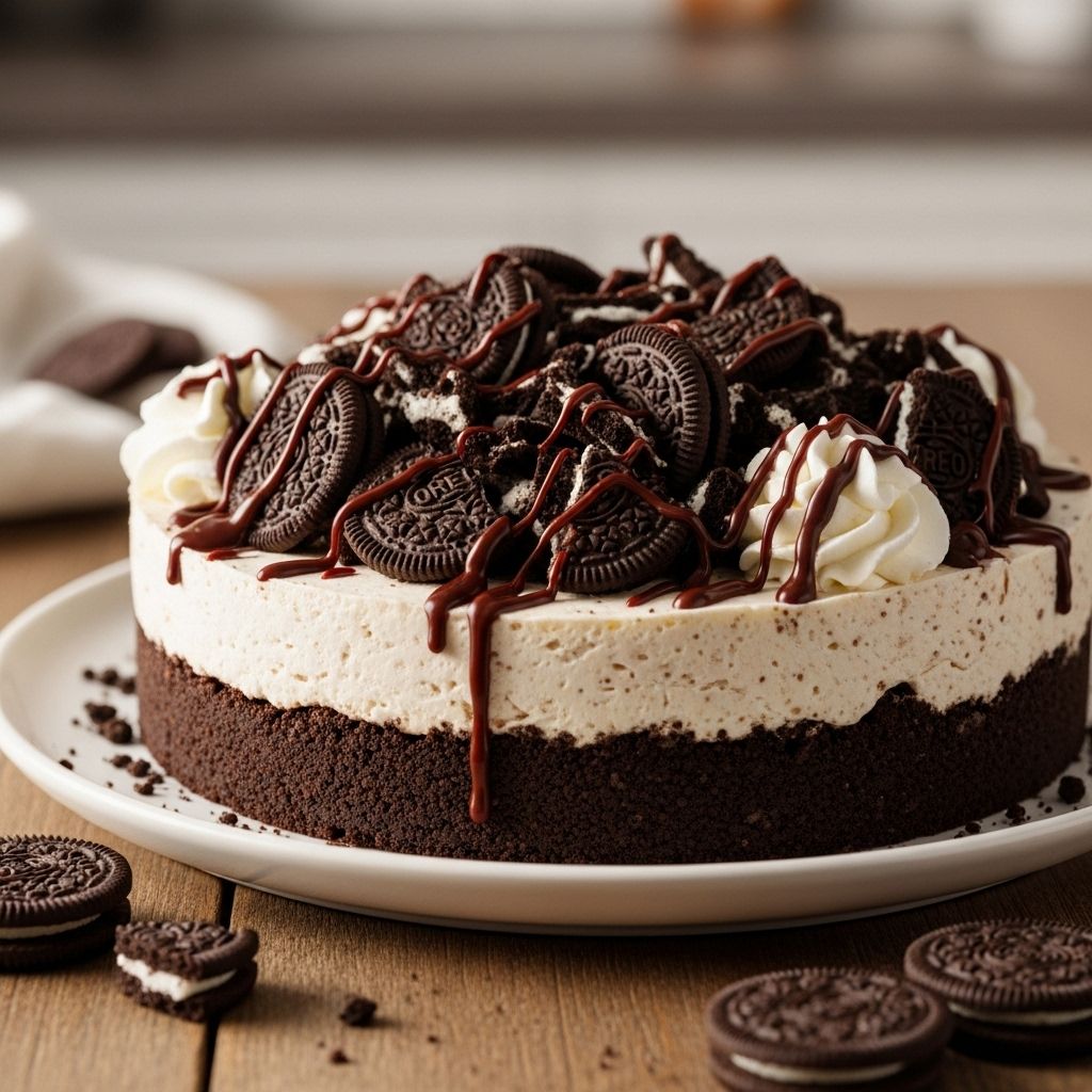 Silky cream cheese filling folds in chocolate crunch for a crowd-pleasing sweet fix.