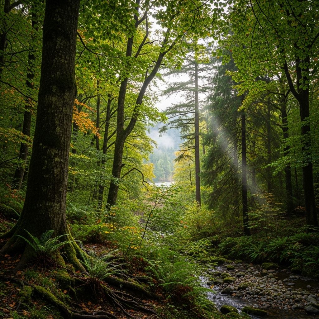 Explore the intricate structure and ecological significance of forest ecosystems, from biotic and abiotic components to their global roles.