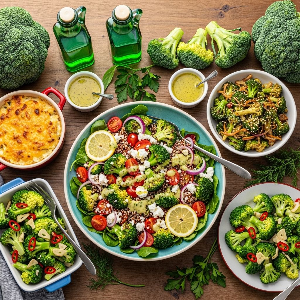 Discover creative and healthy broccoli dishes—from crowd-pleasing salads to easy sides—perfect for every meal or occasion.