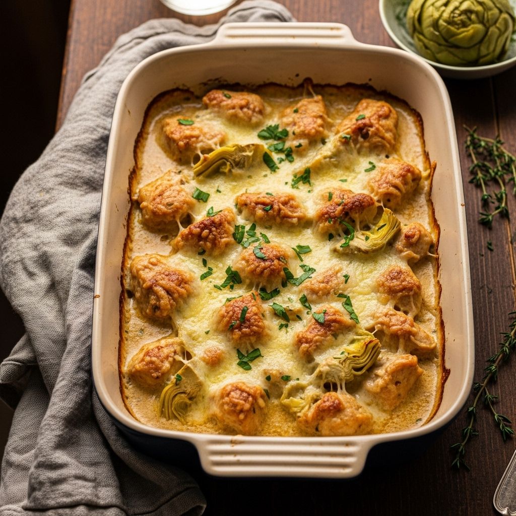 A crunchy herb-infused topping takes simple pantry staples to next-level comfort food.