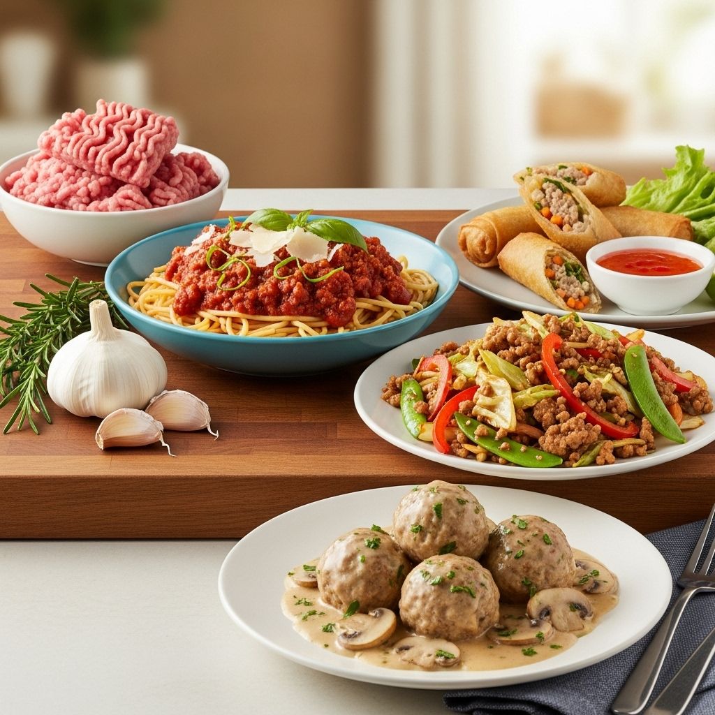 From meatballs to stir-fry bowls, these easy meals deliver taste for everyday cooking.