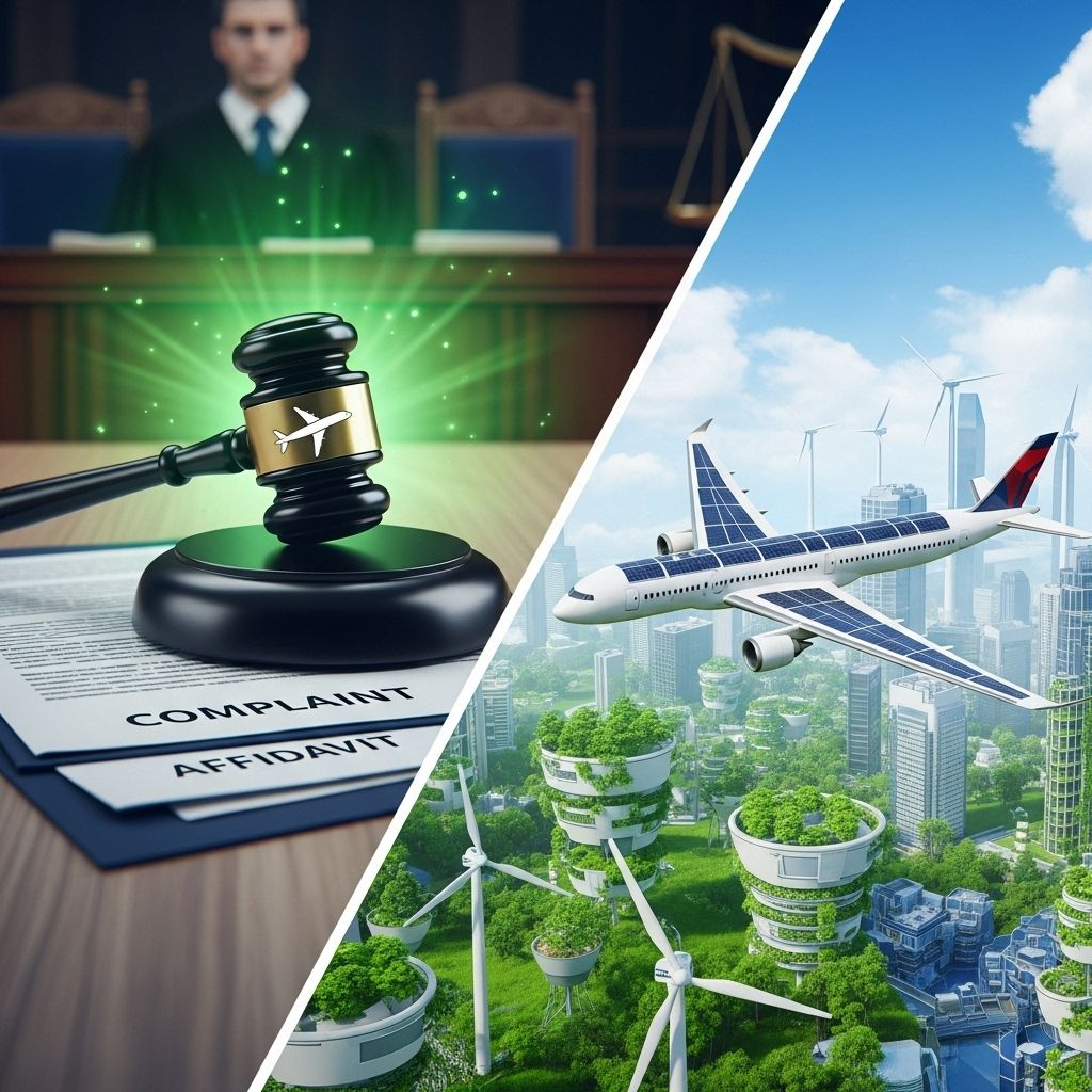 Delta’s Green Marketing Lawsuit: A Springboard Into Aviation’s Sustainability Future As green marketing faces legal scrutiny, the Delta lawsuit could transform sustainability claims in aviation and beyond.