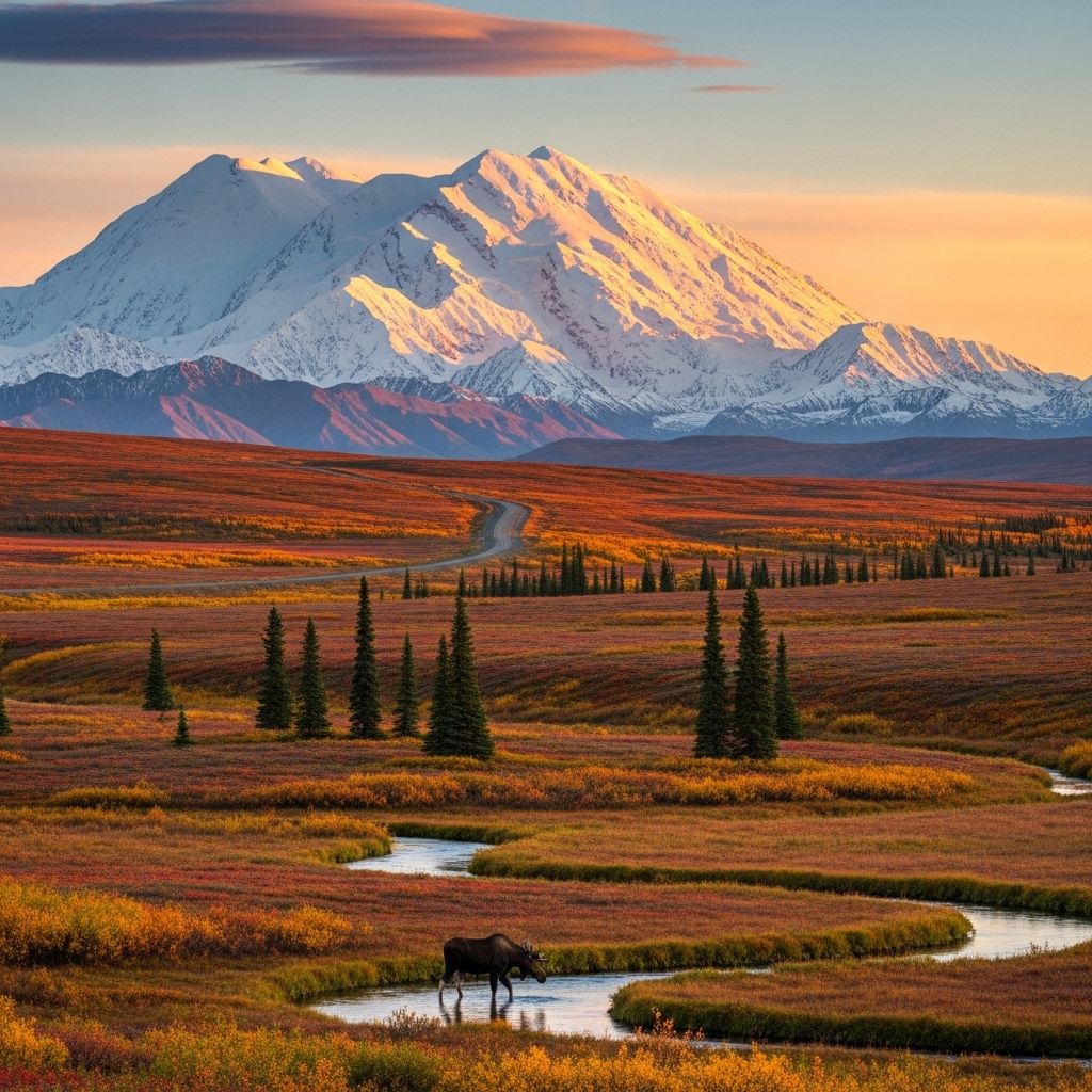 Denali National Park: Alaska’s Wild Heart and Majestic Peak Discover the vast wilderness, diverse wildlife, and stunning landscapes that make Denali National Park a unique crown jewel of Alaska.