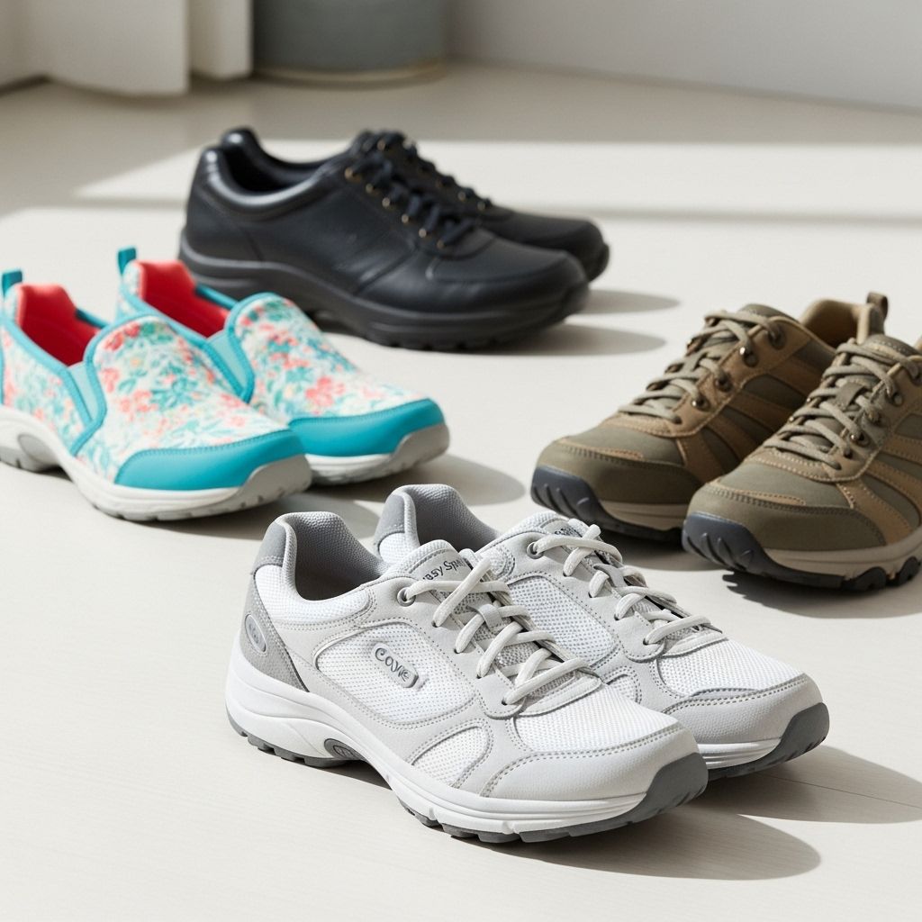 Cushioned slip-on styles designed to support every step, from errands to workouts.