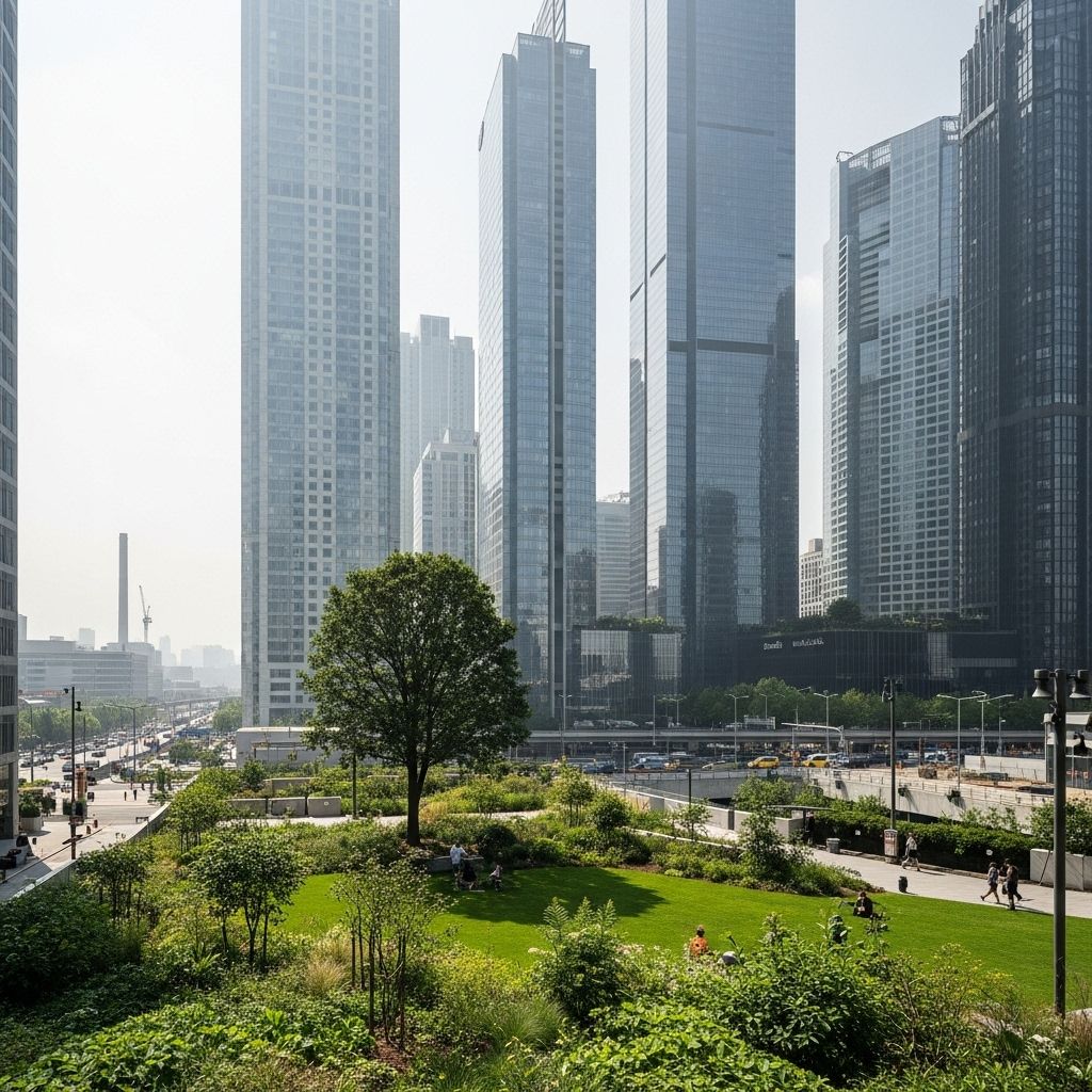 Rethinking urban sustainability: Tall and dense buildings alone don’t guarantee a greener future—function and location matter.