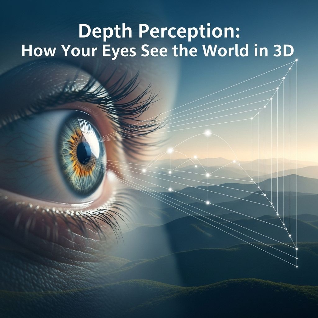 Explore how your visual system interprets depth, why it's vital for everyday tasks, and what affects the way you see the world in three dimensions.