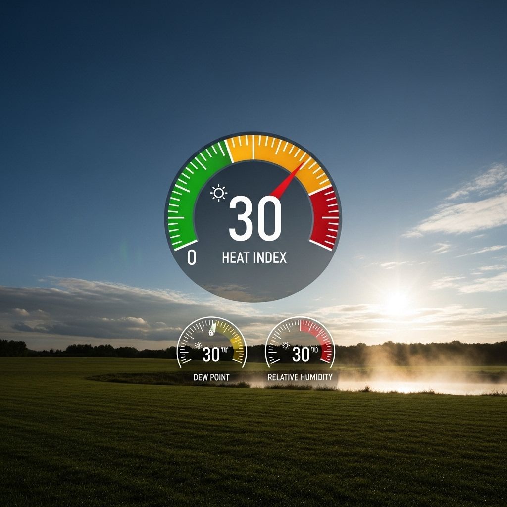 Dew Point, Relative Humidity, and Heat Index: Understanding Atmospheric Comfort Explore how dew point, relative humidity, and heat index affect weather, comfort, and health in this comprehensive guide.