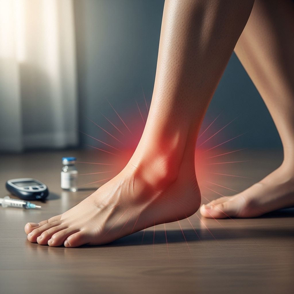 Understand the causes, symptoms, and treatment options for leg pain and cramps associated with diabetes, plus expert tips for prevention and relief.
