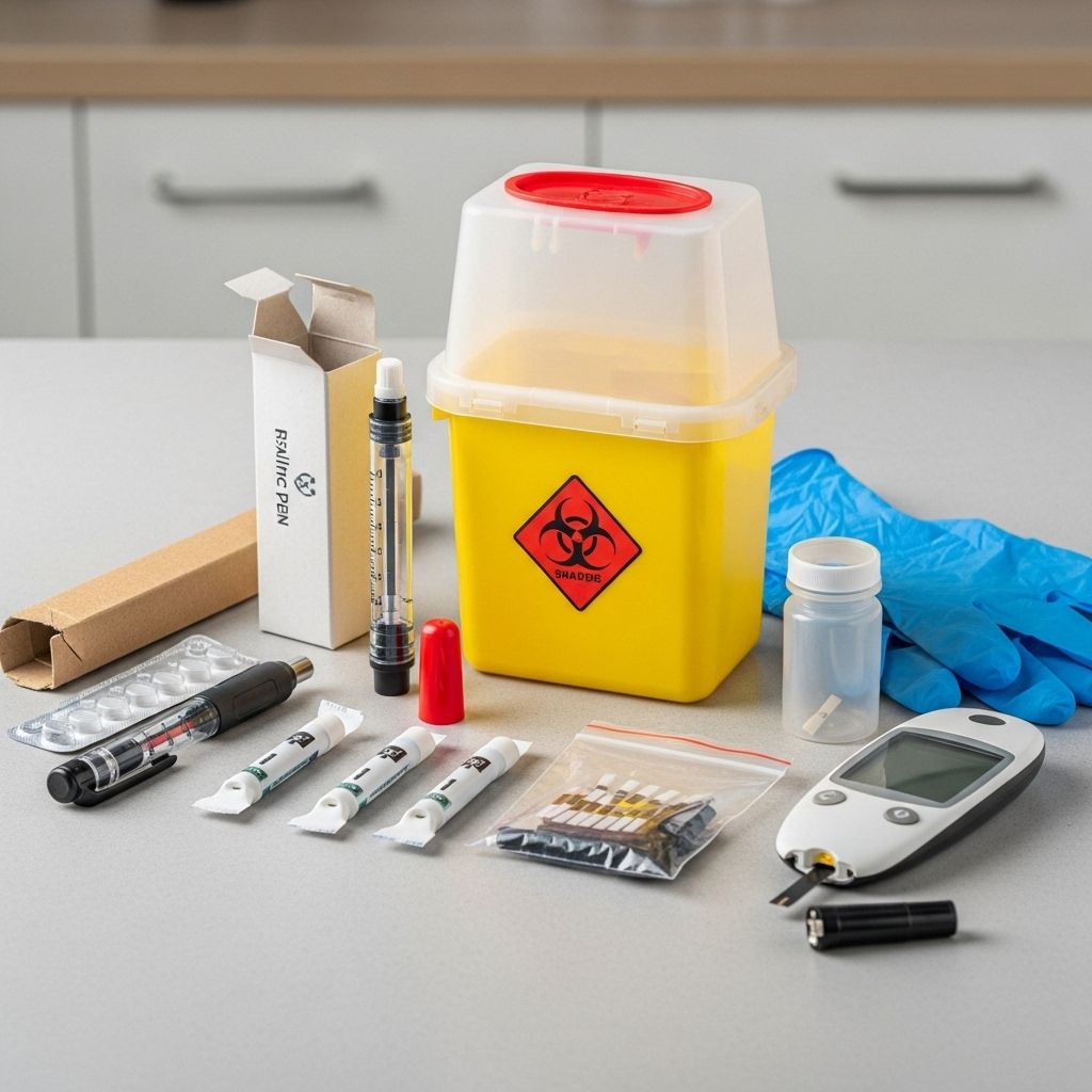 Learn how to safely dispose, recycle, or donate diabetes supplies, and understand rules for sharps, e-waste, unused, and expired products.