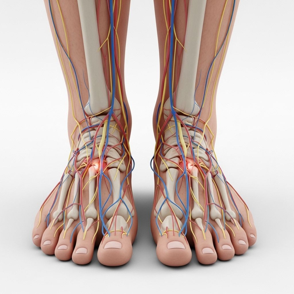 Understand the causes, symptoms, complications, and management of diabetic neuropathy in the feet for better diabetes care.