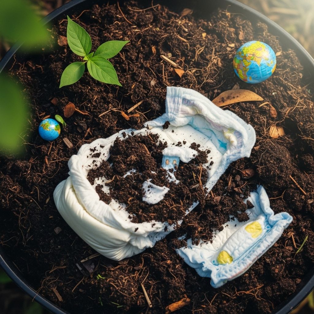 The Diaper Composting Dilemma: Environmental Impact and the Quest for Sustainable Solutions Disposable diapers pollute landfills for centuries—can composting or innovation offer a greener future?