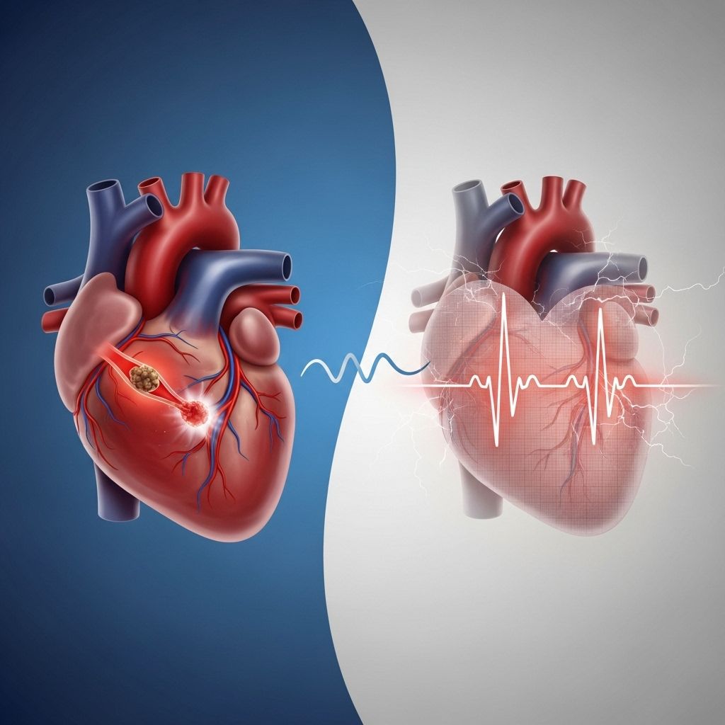 Learn how heart attacks and cardiac arrests differ in symptoms, causes, treatment, and prevention to be prepared and save lives.