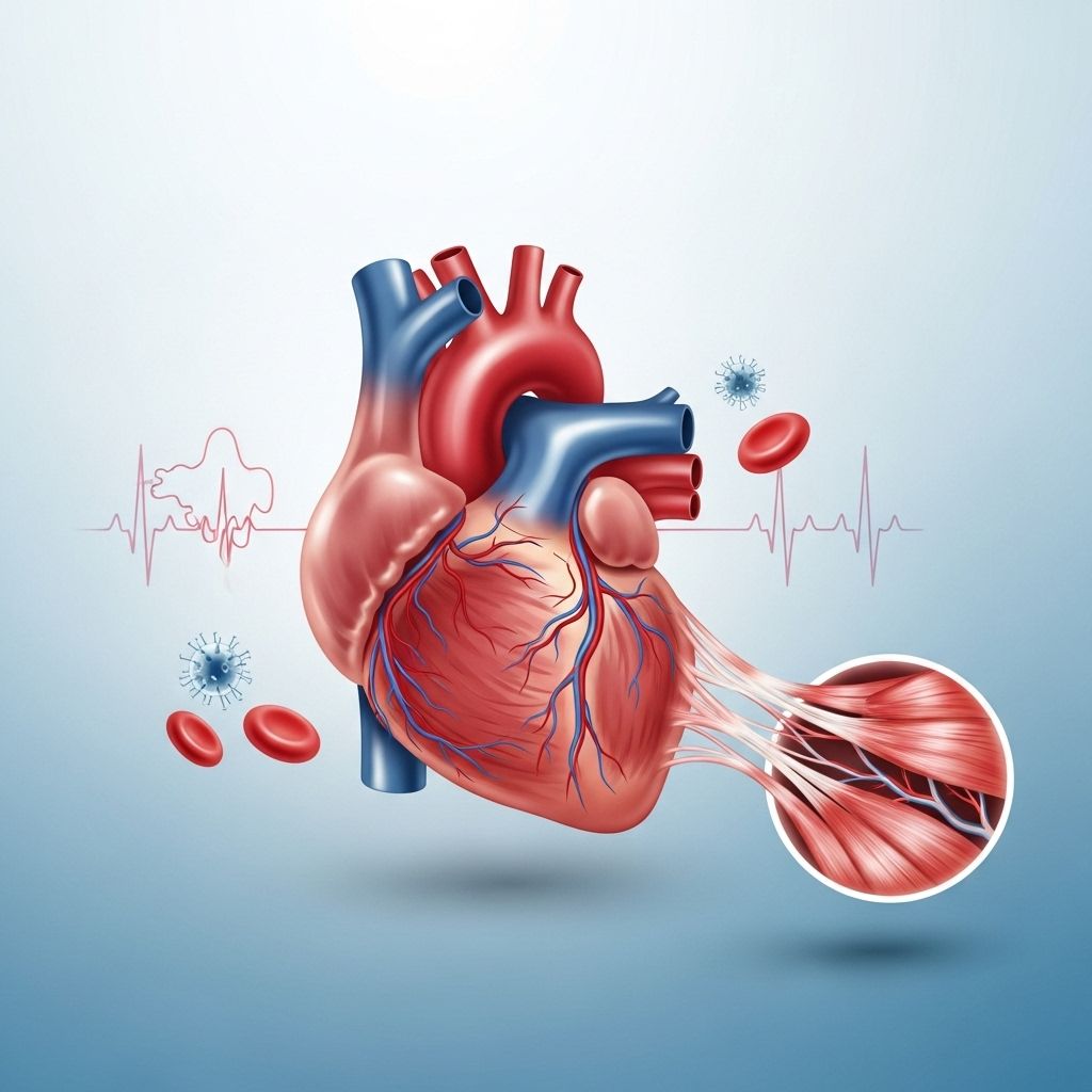 Explore causes, symptoms, treatment, and prevention strategies for dilated cardiomyopathy, a serious heart muscle disease affecting millions.