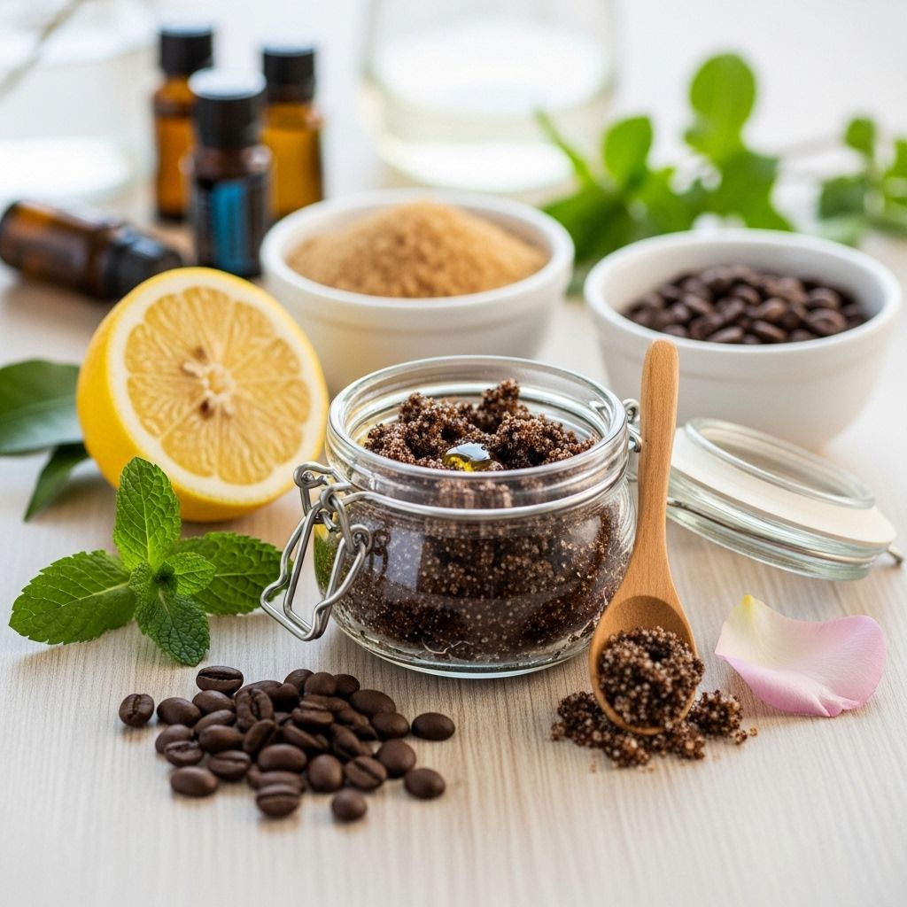 Indulge your skin with easy homemade body scrub recipes, expert exfoliation tips, and all-natural ingredients.
