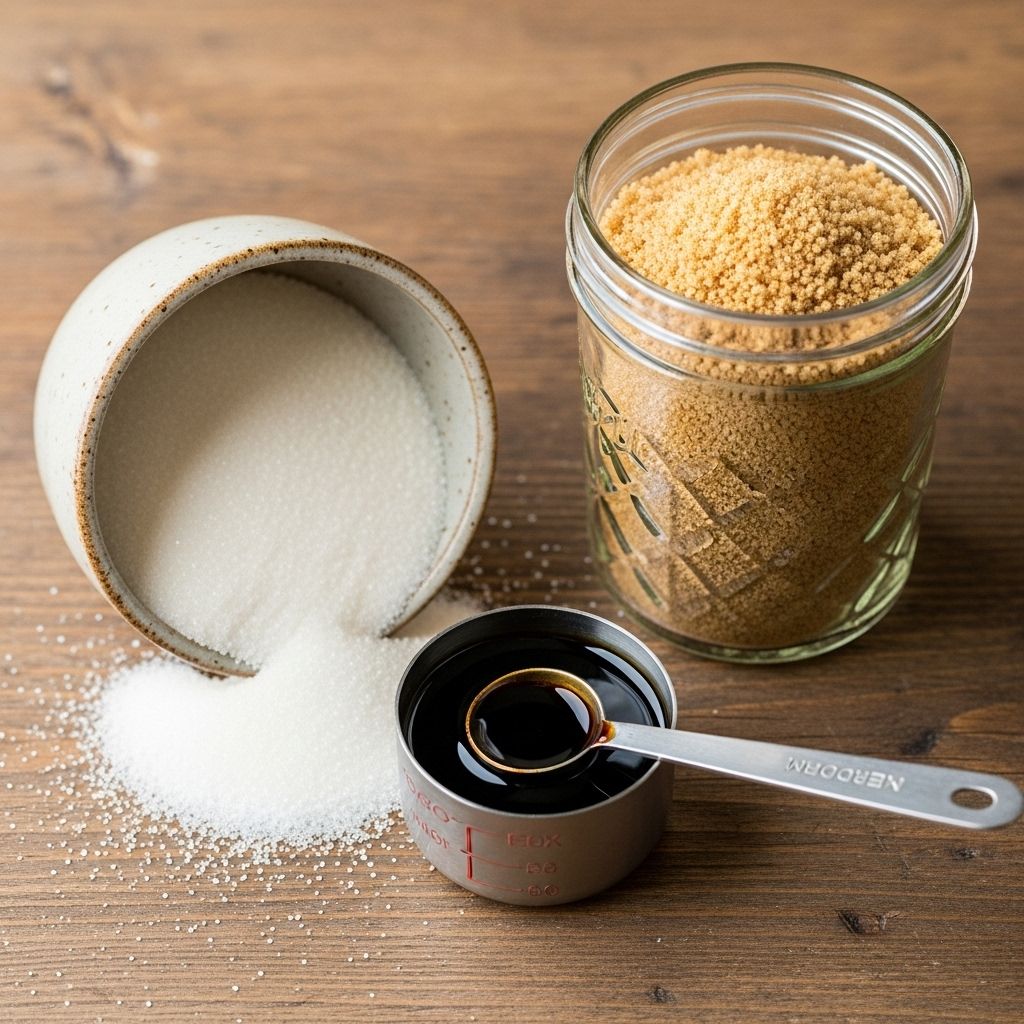 Transform simple sugar and molasses into a rich, caramel-flavored sweetener at home.