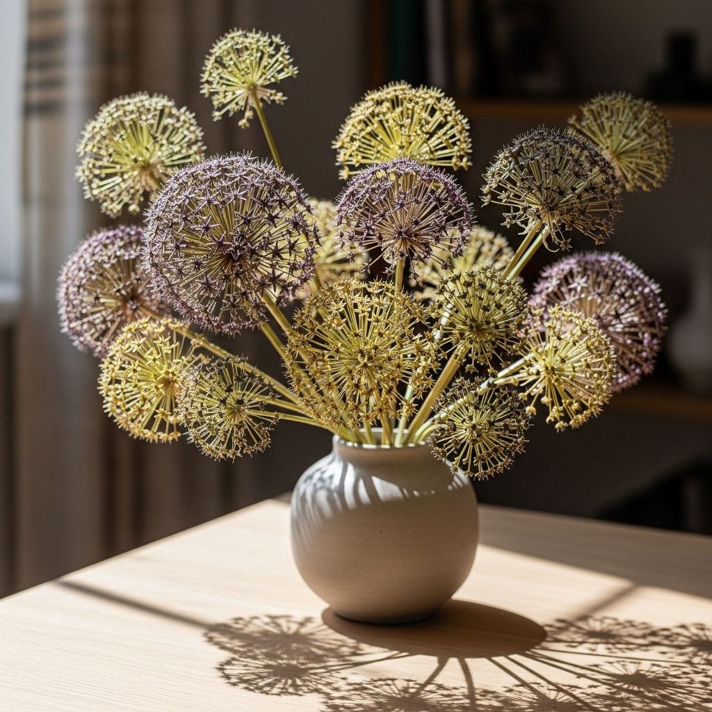 Transform garden orbs into artful accents that elevate your space through every season.
