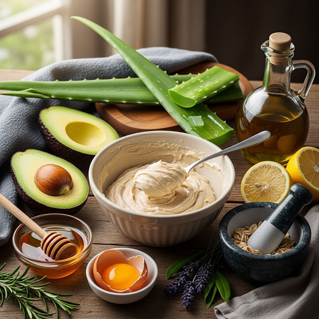Discover easy, effective DIY hair mask recipes to repair, hydrate, and boost hair health using natural ingredients from your kitchen.