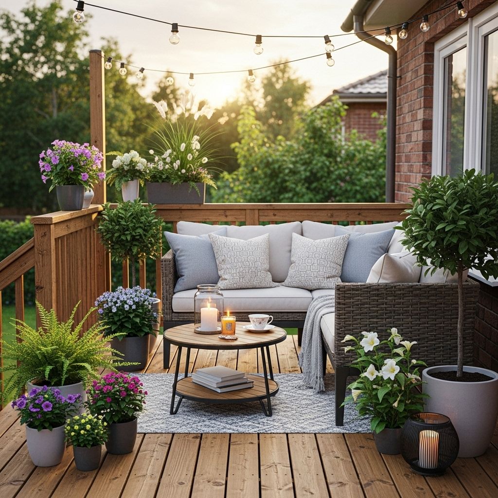 Maximize small outdoor spaces with stylish, budget-friendly DIY deck solutions.