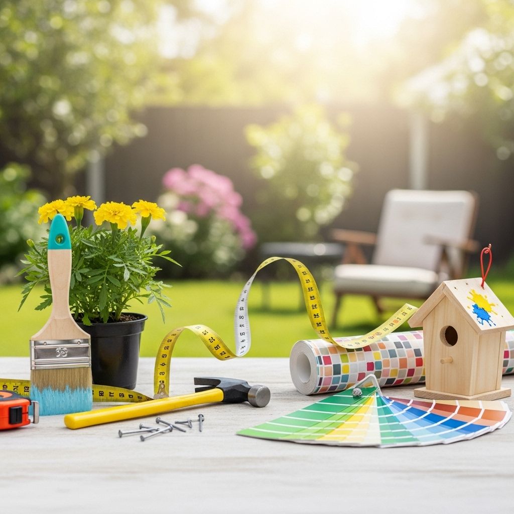 Transform your space with simple weekend projects that blend style, function, and savings.