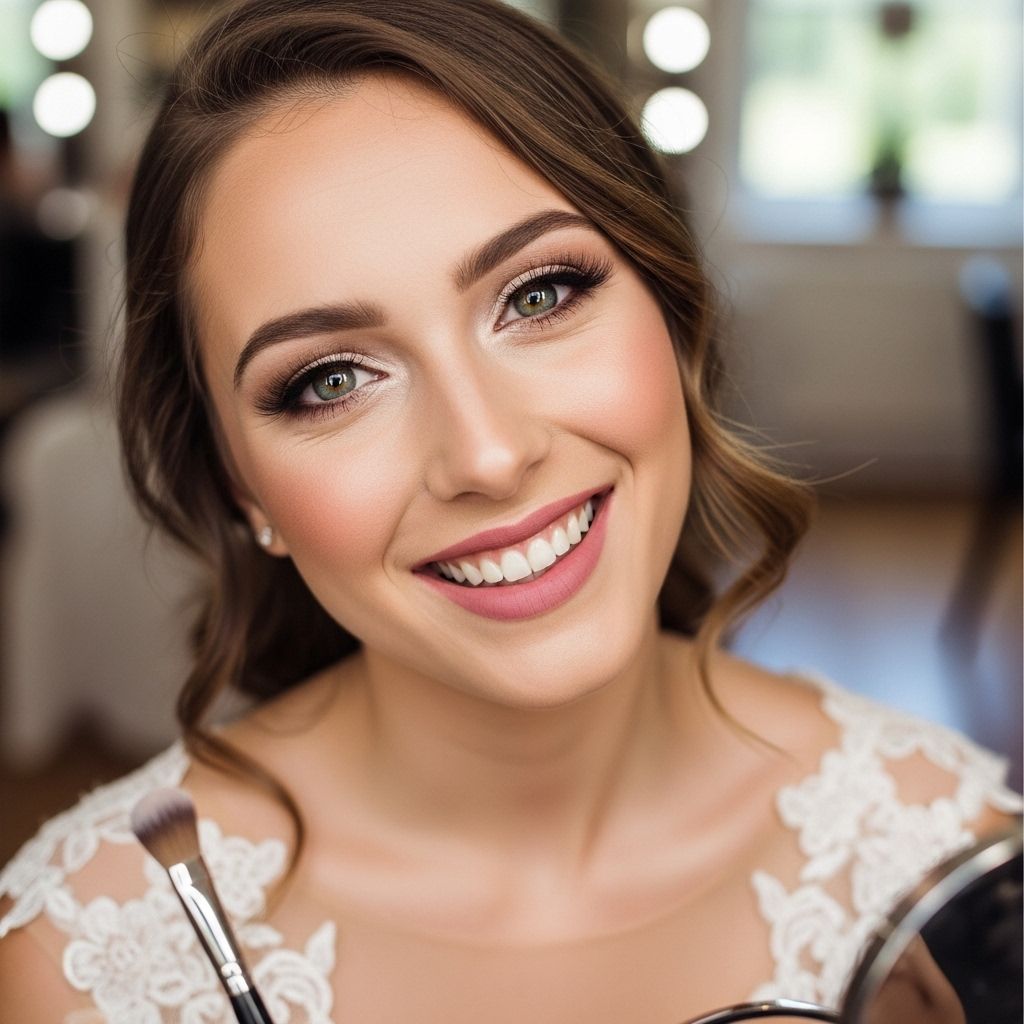 Learn how real brides mastered DIY makeup for their socially distanced weddings, with tips, products, and honest advice.