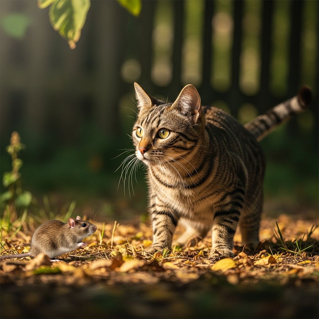 Understanding that your cat’s chase is instinctual can help you safeguard its health.
