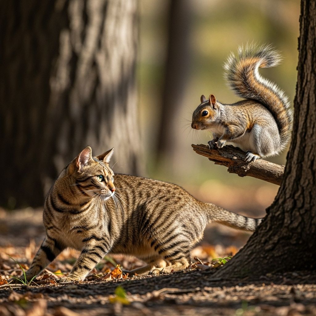 Roaming felines may gain protein perks but face parasites, injuries from wild prey.