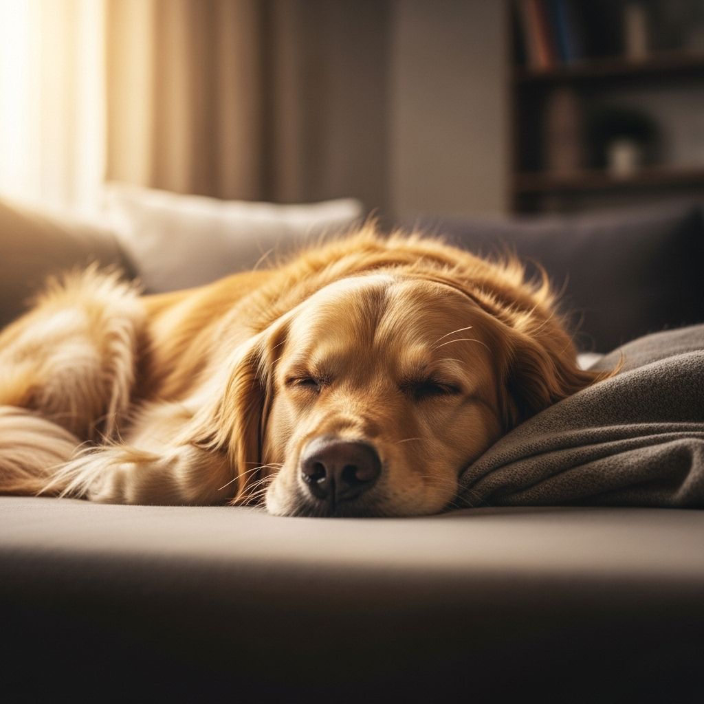 Evidence shows dogs relive daily adventures and emotions while they sleep.