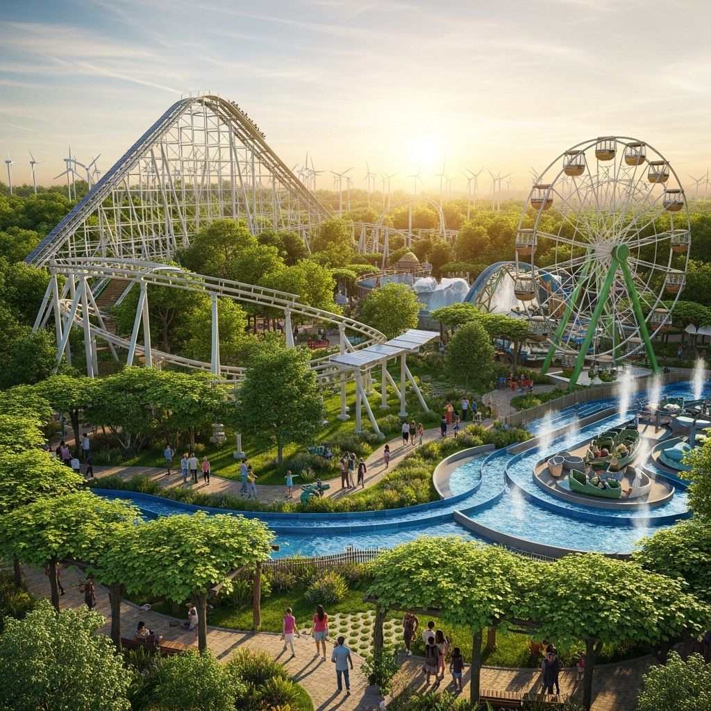 Do Green Amusement or Theme Parks Exist? Exploring Sustainability in the World of Fun Discover how theme parks are embracing sustainability—from solar panels and water-saving rides to innovative recycling and education.