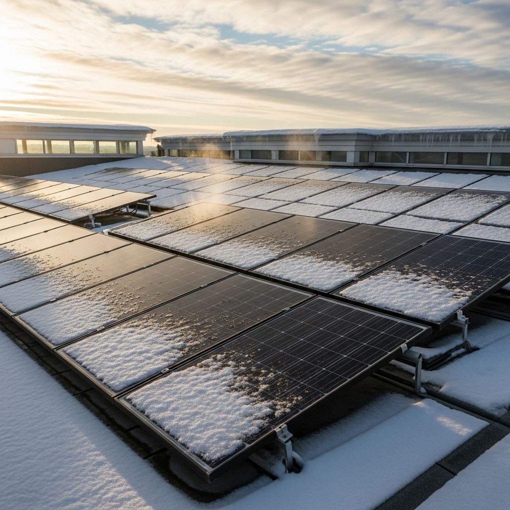 Do Solar Panels Work When It Snows? Understanding how solar panels perform and can be optimized for snowy and cold climates.