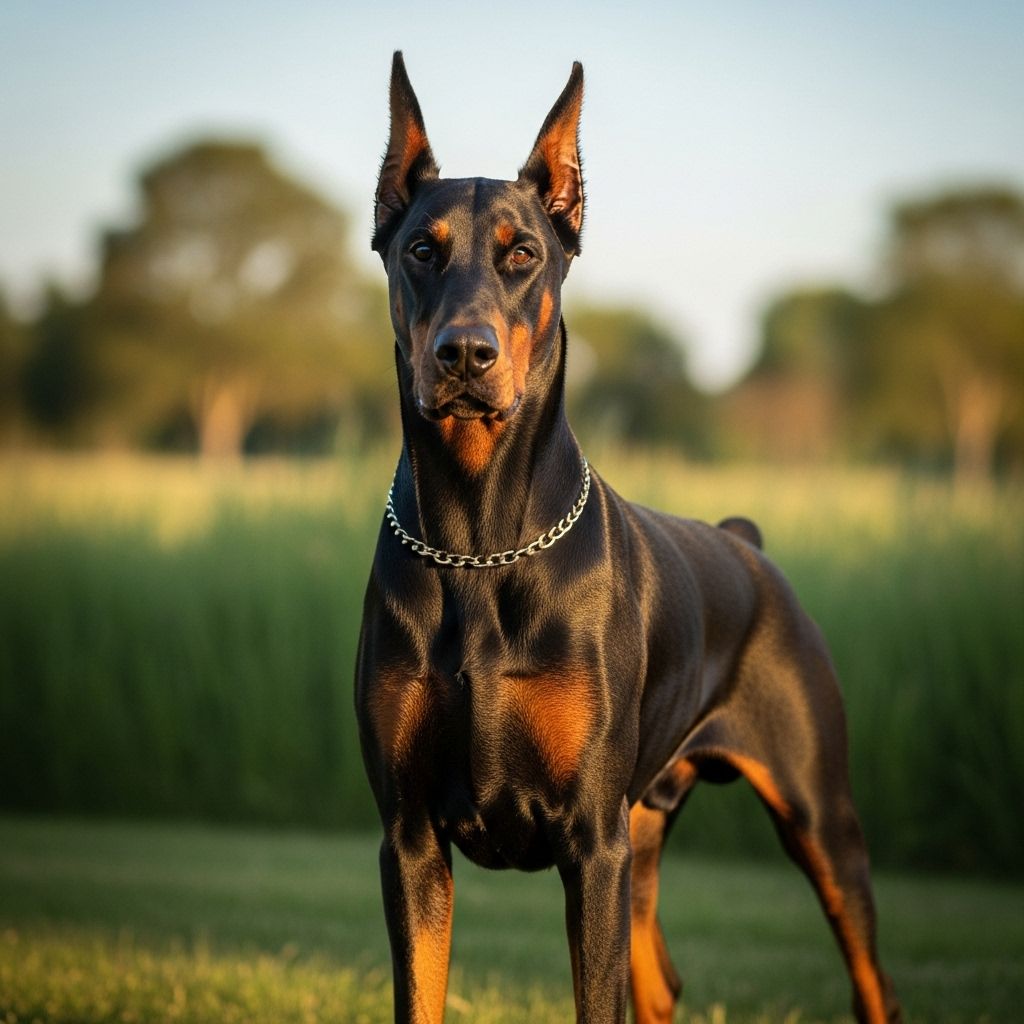 Doberman Pinscher Dog Breed Information: Ultimate Guide Discover essential insights on temperament, grooming, and health for your loyal canine companion.