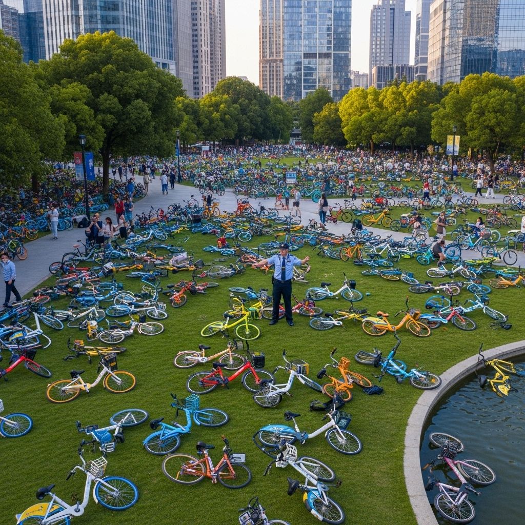The Dockless Bike Share Dilemma: Can We Make It Work? Dockless bikes promised urban mobility for all—so why did so many cities struggle to keep them tidy, accessible, and sustainable?